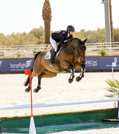 Anneke Power, Platinum Jumper Championships, USHJA, Vainqueur de Brekka0275-2